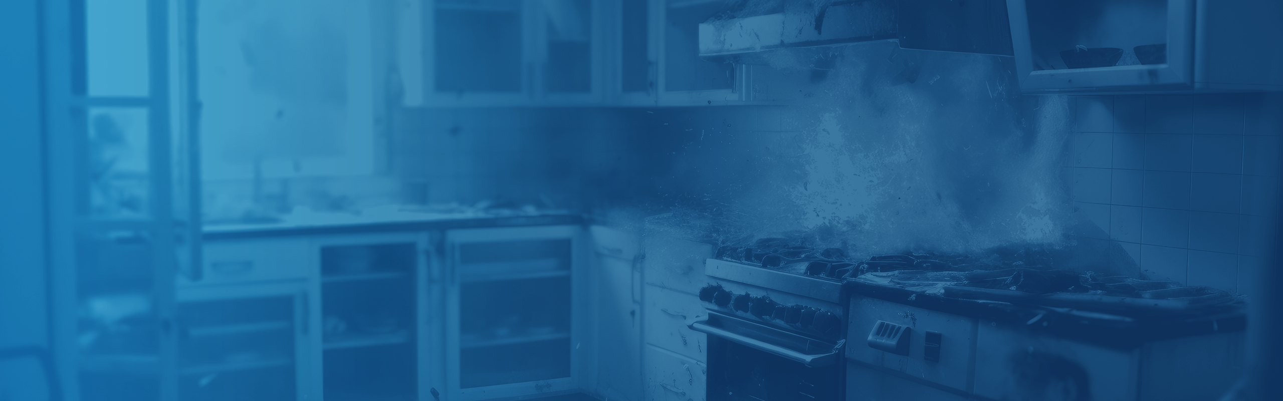 Kitchen fire damage restoration services